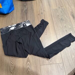 Lululemon leggings with pockets rouched legs 6